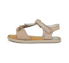 Kreminės barefoot basutės 26-31 d. G076-323M. D.D.Step (Vengrija). Batai vaikams