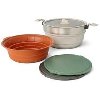 Sea to Summit Detour Essentials Camp Kitchen Kit 4 Piece Indų rinkinys