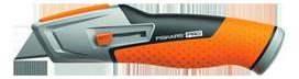Universalus peilis ištraukiamais ašmenimis FISKARS CarbonMax