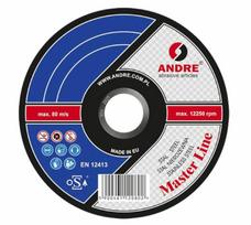 ANDRE METALO PJOVIMO DISKAS 125 x 1,0mm METAL/INOX MASTER LINE 55A60RBF