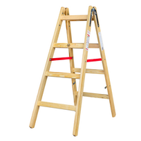AWTOOLS MEDINĖ KOPĖČIOS 2x 4 PAKOPŲ 150kg