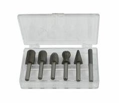AWTOOLS KOTELINIAI FREZAI METALUI FI 6mm rinkinys 6vnt.