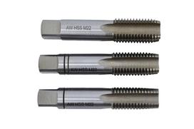 AWTOOLS Sriegiklis M2 HSS M12x1,75 rinkinys 3 vnt. BLACK LINE