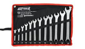 AWTOOLS RAKTAS VERŽLIARAKTIS KOMPL. 12 vnt. /6mm-22mm/ BLACK LINE