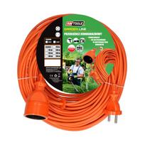 AWTOOLS SODINIS ILGINTUVAS 25m ORANŽINIS 2×1,0mm