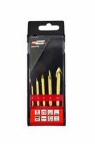 AWTOOLS STIKLO IR KERAMIKOS GRĄŽTŲ RINKINYS 4-10mm 5vnt.