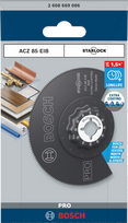 BOSCH MT DAUGIAFUNKCIS PJŪKLELIS PRO ACZ 85 EIB 85 mm