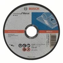 BOSCH PJOVIMO DISKAS METALUI 125mm x 1,6mm x 22mm STANDARD FOR METAL
