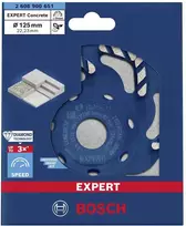 BOSCH DEIMANTINIS ŠLIFAVIMO DISKAS BETONUI EXPERT 125×4.5