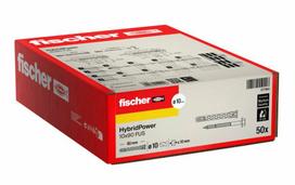 FISCHER HYBRIDPOWER kaištis 10×90 /50vnt. RAKTAS UGNIAI ATSPARUS