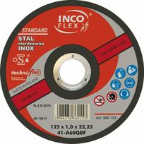 METALINIS INOX PJOVIMO DISKAS INCOFLEX 125*1,0