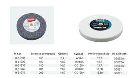 MAKITA ŠLIFAVIMO AKMUO GC120H 205x19x15,88 mm
