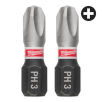 MILWAUKEE atsuktuvo antgalis PH3 x 25mm / 3vnt. ShW