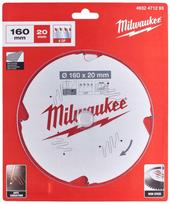 MILWAUKEE DISKINIS PJŪKLAS 160x20x2,2x4z PLUOŠTINIS CEMENTAS