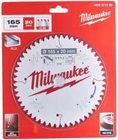 MILWAUKEE DISKINIS PJŪKLAS 165x20x2,2x52z ALIUMINIUI