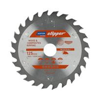 NORTON DISKINIS PJŪKLAS 125mm x 20mm x 24z MEDIENAI IR KOMPOZITAMS ATB (2,6 / 1,6)