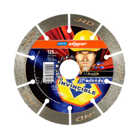 NORTON DEIMANTINIS DISKAS SEGMENTINIS 125mm INVICIBLE CUTS ALL