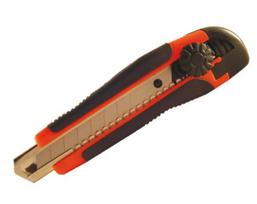 TAPETŲ PEILIS 18mm PROFI SU SUKAMU FIKSATORIUMI