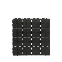 PROSPERPLAST VEJOS KORIO PLOKŠTĖ EASY SQUARE – JUODA 9 vnt. 1,5m2