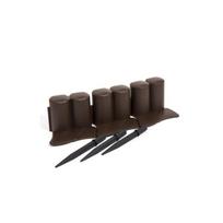 PROSPERPLAST PALISADA OGRODOWA 6 RUDA 3,02m