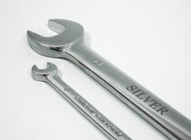 SILVER Kombinuotų veržliarakčių su terkšle rinkinys 8 vnt.