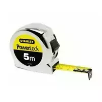 STANLEY RULETĖ 5mx19mm MICROPOWERLOCK KORTELĖ