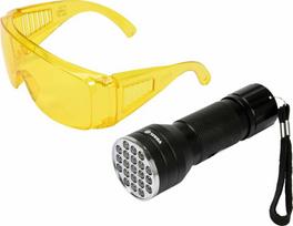 VOREL UV ŽIBINTUVĖLIS 21 LED + AKINIAI