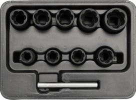 YATO IŠSUKIKLIAI VARŽTAMS 10vnt. 3/8″ 0603