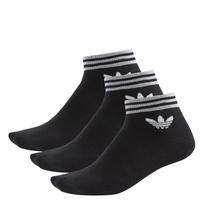 adidas Originals Trefoil Ankle Stripes kojinės (3 vnt.) - Dydis 27-30 (AZ5523 Kojinės)