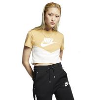 Nike Wmns Sportswear Heritage Short Sleeve marškinėliai - Dydis L (AR2513-133 Marškinėliai)