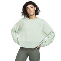 Nike Wmns Dri-FIT Get Fit Fleece Training Crew džemperis - Dydis XS (CD4308-321 Džemperiai)