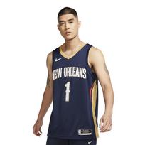 Nike NBA Zion Williamson Pelicans Icon Edition 2020 Swingman Jersey marškinėliai - Dydis XL (CW3674-424 Marškinėliai)
