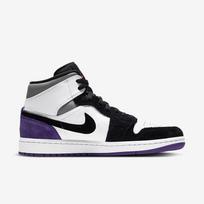 Air Jordan 1 Mid SE Varsity Purple - Dydis 42 (852542-105 Laisvalaikio batai)