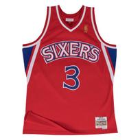 Mitchell & Ness NBA Swingman Jersey Philadelphia 76ers Alternate 1996-97 Allen Iverson - Dydis XXL (SMJYGS18197-P76ROYA96AIV Marškinėliai)