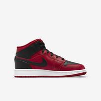 Air Jordan 1 Mid GS Reverse Bred - Dydis 38 (554725-660 Laisvalaikio batai)