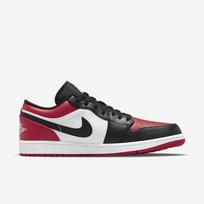 Air Jordan 1 Low Bred Toe - Dydis 44.5 (553558-612 Laisvalaikio batai)