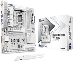 Asrock B860 Challenger WiFi White Intel B860 LGA 1851 (Socket V1) ATX