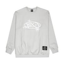 K1X - Dydis Stars Logo Crewneck grey - Dydis S (KXM243-016-1 )