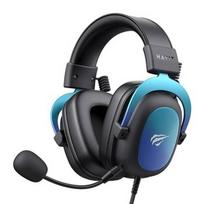 „HAVIT H2002U PRO“ žaidimų ausinės su „Bluetooth“ (juodos ir mėlynos spalvos)