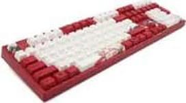 Varmilo VEA108 Koi Gaming Tastatur, MX-Brown, weiße LED - US Layout