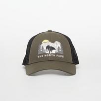 The North Face Embroidered Mudder Trucker Cap New Taupe Green/ Bear Graphic - Dydis Universalus (NF0A7WH3YHO1 Kitos kepurės)