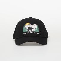 The North Face Embroidered Mudder Trucker Cap TNF Black/ TNF Black/ Bear Graphic - Dydis Universalus (NF0A7WH396O1 Kitos kepurės)