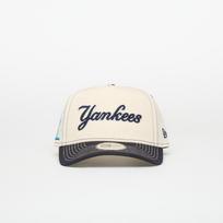 New Era 9FORTY Aframe City Icon New York Yankees Light Cream/ Navy - Dydis Universalus (60856325 Kitos kepurės)