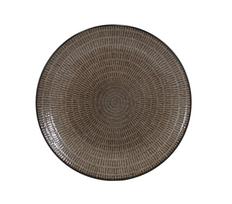Lėkštė pietų Domoletti Chestnut Noir, Ø 26.7 cm, ruda sp.