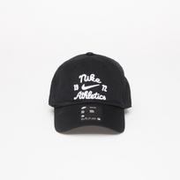 Nike Club Unstructured Cap Black/ Black/ White - Dydis S/M (IR0731-010 Kitos kepurės)