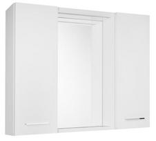 Veidrodinė spintelė su LED apšvietimu, 70x60x14cm, ZOJA, balta