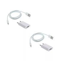 2 viename įkrovimo rinkinys – 2 x ES adapteriai + 2 x 2 m laidai Apple įrenginiams