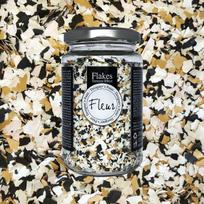 Dekoratyvinė apdailos medžiaga „Terrazzo flakes“ - „Tigro akis“