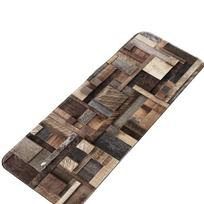 Vintažinis medžio rašto neslystantis kilimėlis, 50x160 cm (20x63 colių)