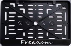 Motociklo valstybinio numerio rėmelis Freedom Virbantė 150 x 250 mm, 1 vnt.